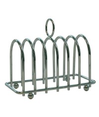 Chrome Horseshoe Toast Rack 